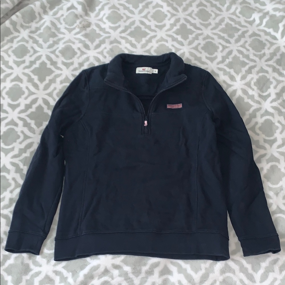 Vineyard Vines Navy Pullover Size Medium